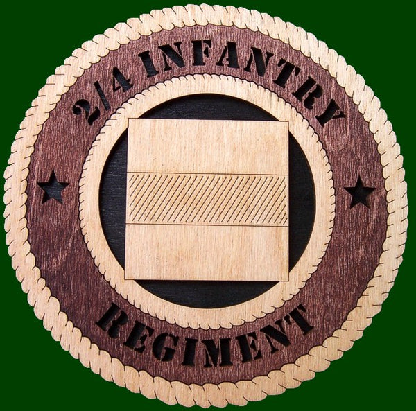 2-4 Infantry Brigade Laser Files for Wall Tribute