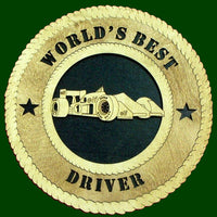 World's Best Driver (Indy Car) Laser Files for Wall Tributes