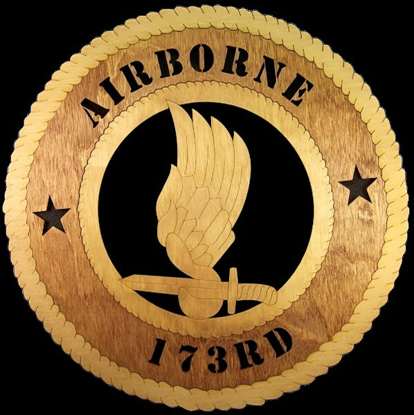 173rd Airborne Division Laser Files for Wall Tribute