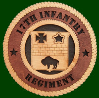 17th Infantry Regiment Laser Files for Wall Tribute