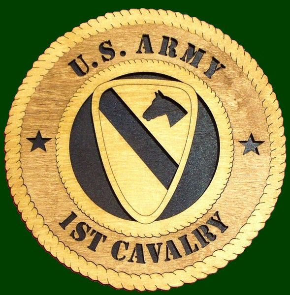 1st Cavalry Division Laser Files for Wall Tribute
