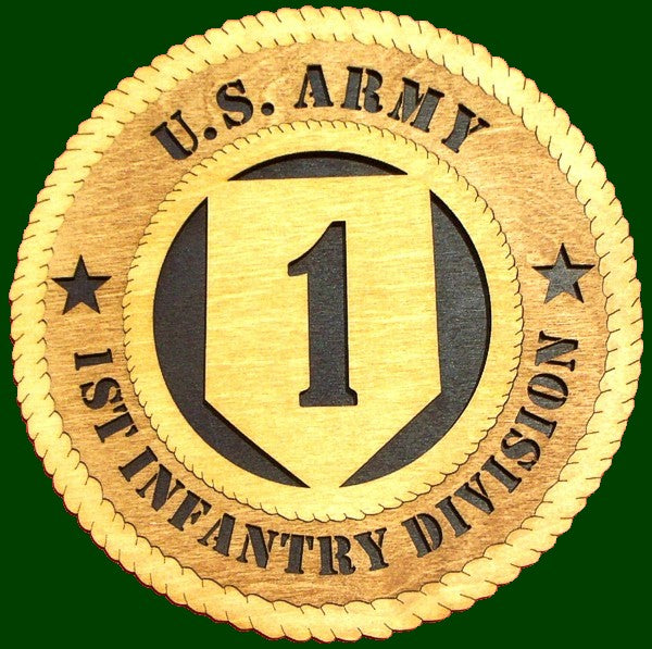 1st Infantry Division Laser Files for Wall Tribute