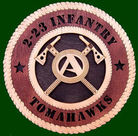 2-23rd Infantry Aztec Laser Files for Wall Tributes