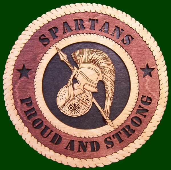 208th Signal Corps Spartan Laser Files for Wall Tribute