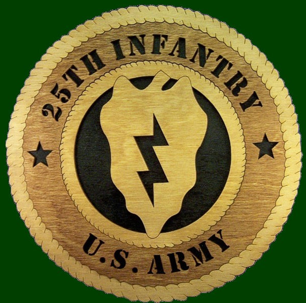 25th Infantry Laser Files for Wall Tribute