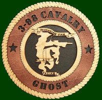 3-98 Cavalry "Ghost" Laser Files for Wall Tribute