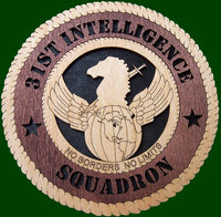 31st Intelligence Squadron Laser Files for Wall Tributes