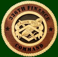 336th Finance Command Laser Files for Wall Tribute