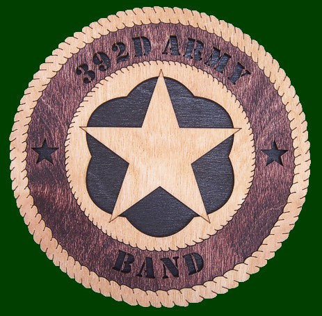 392D Army Band Laser Files for Wall Tribute