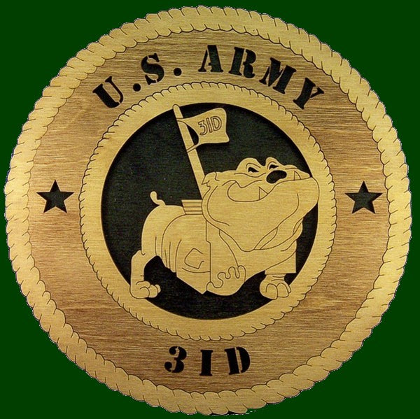 US Army 3ID Mascot Files for Laser Cut Wall Tributes