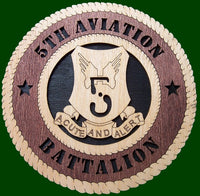 1st Battalion, 5th Aviation Battalion Laser Files for Wall Tributes