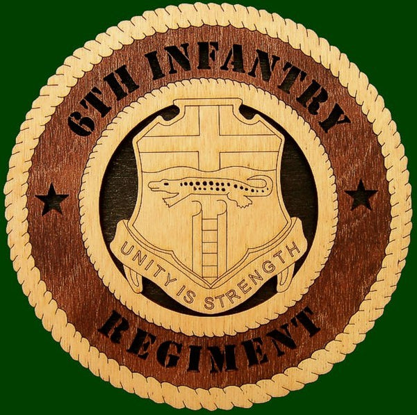 6th Infantry Regiment Laser Files for Wall Tribute
