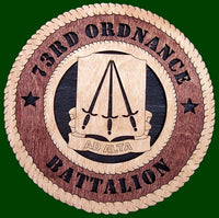 73d Ordnance Battalion Laser Files for Wall Tributes