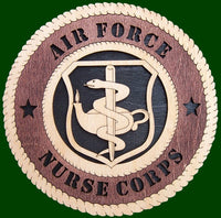 Air Force Nurse Laser Files for Wall Tributes