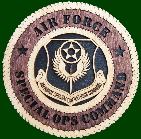 Air Force Special OPS Command Files for Laser Cut Wall Tributes