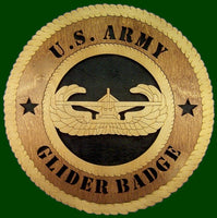 US Army Glider Badge Laser Files for Wall Tributes
