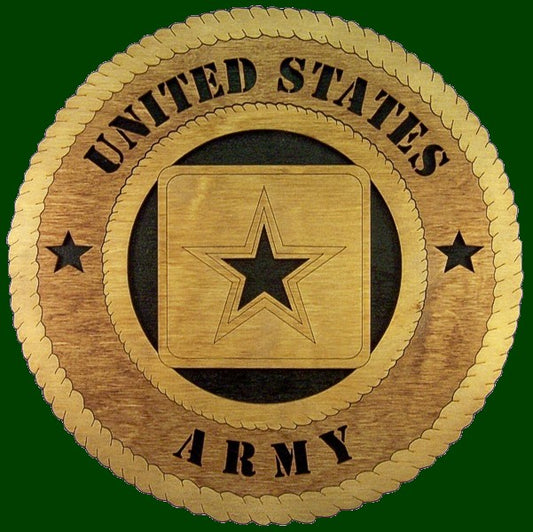 US Army New Insignia Files for Laser Cut Wall Tributes