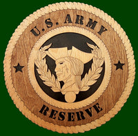 US Army Reserve Files for Laser Cut Wall Tributes