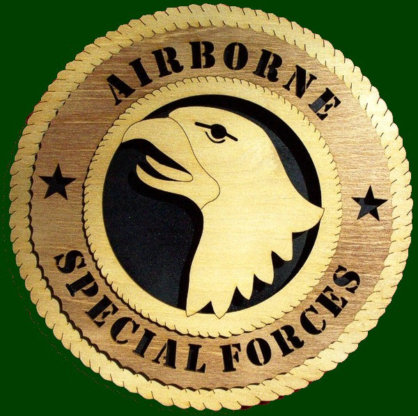 Airborne Eagle Files for Laser Cut Wall Tributes