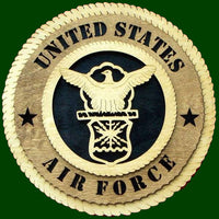 Air Force Insignia Laser Files for Wall Tribute