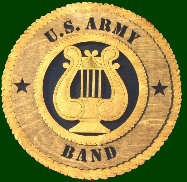 Army Band Laser Files for Wall Tribute