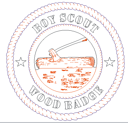 BOY SCOUT WOOD BADGE