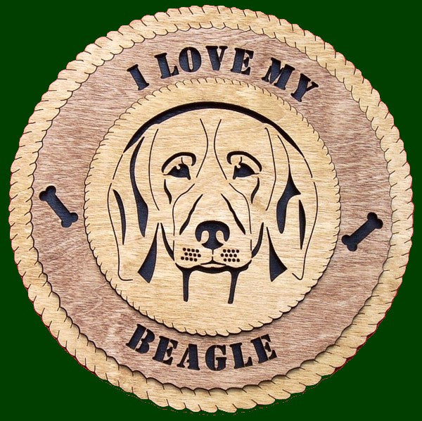Beagle Laser File for Wall Tribute