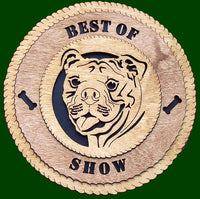Bulldog (Customizable) Laser File for Wall Tribute/Plaques