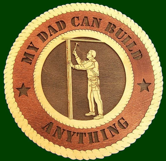 Carpenter (Male) Laser files for Wall Tribute