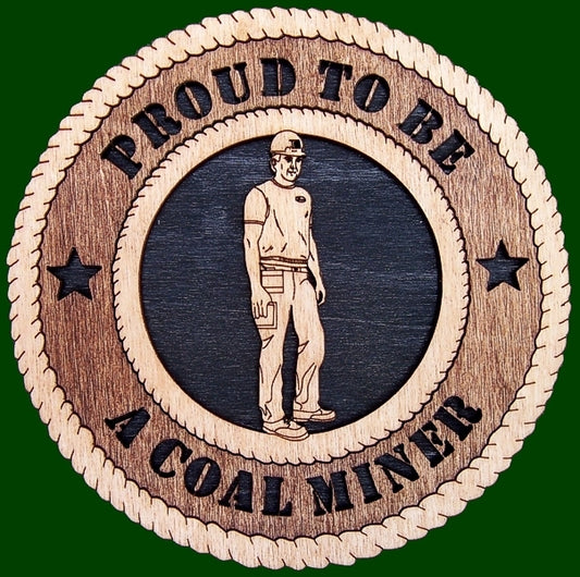 Coal Miner Laser Files for Wall Tribute