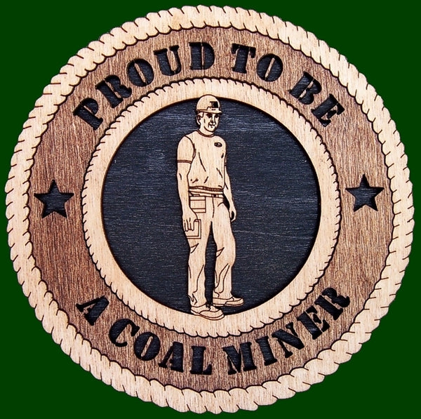 Coal Miner Laser Files for Wall Tribute