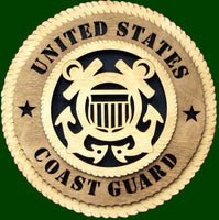 US Coast Guard Insignia Files for Laser Cut Wall Tributes