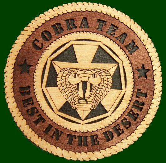 Cobra Armored Task Force Laser Files for Wall Tribute