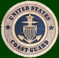 Coast Guard Chief Petty Officer 1 Star Laser Files for Wall Tribute/Plaque