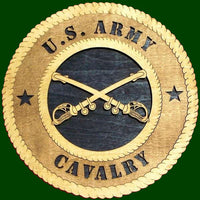 Army Calvary Laser Files for Wall Tribute