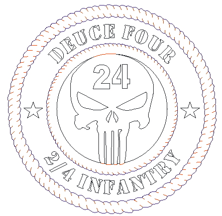 DEUCE FOUR 2/4 INFANTRY