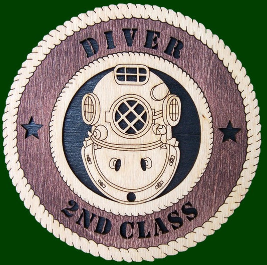 Divers Helmet (Customizable) Laser File for Wall Tribute