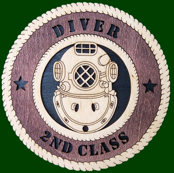 Divers Helmet (Customizable) Laser File for Wall Tribute