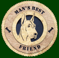 Great Dane Laser Files for Wall Tribute/Plaques