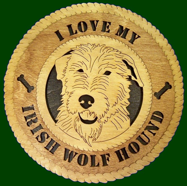 Irish Wolf Hound Laser Files for Wall Tributes