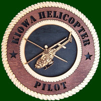 Kiowa Helicopter Pilot Laser Files for Wall Tribute
