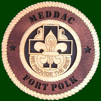 MEDDAC Fort Polk Laser Files for Wall Tribute/Plaque