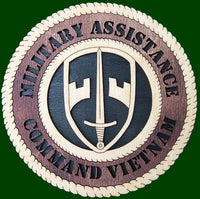 Military Assistance Command Vietnam Laser Files for Wall Tribute/Plaque