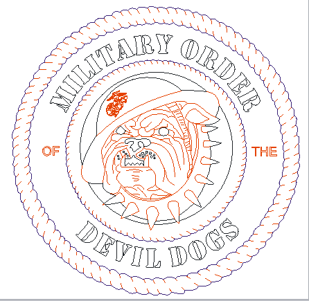 Military Order of the Devil Dogs Laser Files for Wall Tribute/Plaque