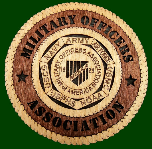 MOAA (Military Officers Association of America) Laser Files for Wall Tribute/Plaque