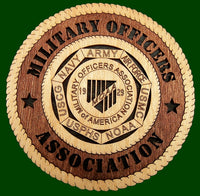 MOAA (Military Officers Association of America) Laser Files for Wall Tribute/Plaque
