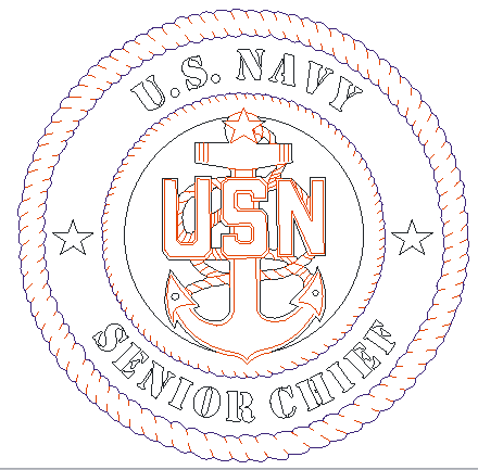 NAVY E-8 SENIOR chief