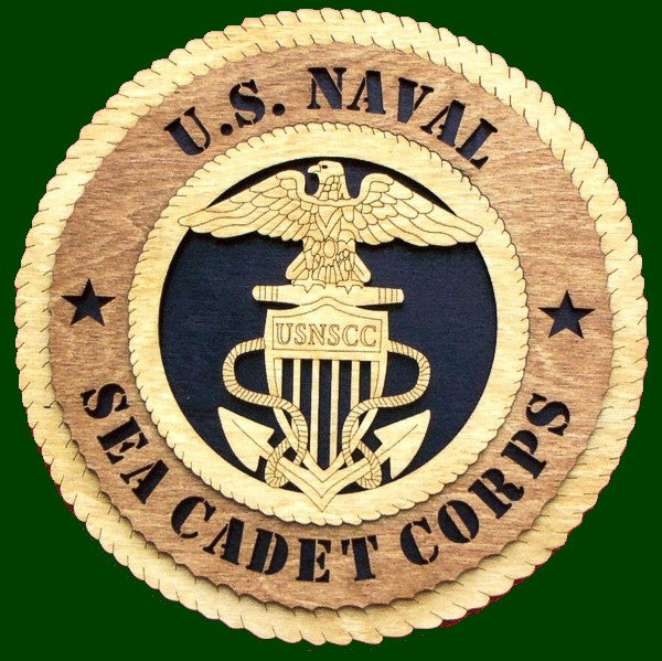 US Naval Sea Cadet Corps Laser Files for Wall Tribute