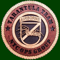 Airborne Tarantula Team Laser Files for Wall Tribute