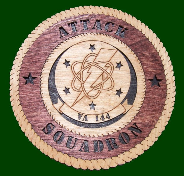 VA 144 Attack Squadron Laser Files for Wall Tributes/Plaques